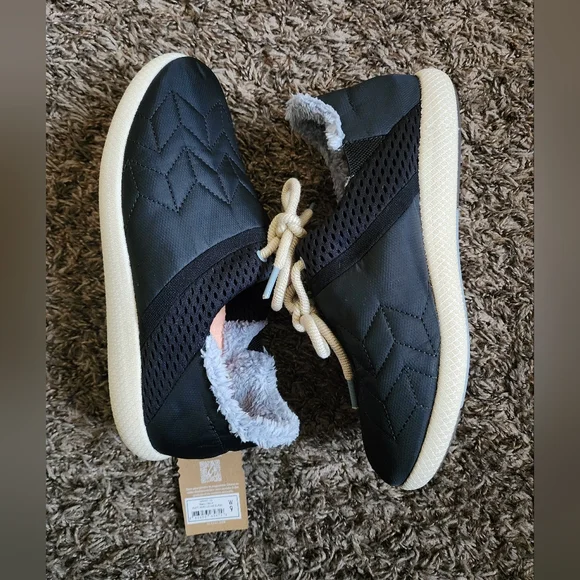 NWT Olukai Mahiki Black Sherpa Lined Slipper Women's 9 - Picture 5 of 7